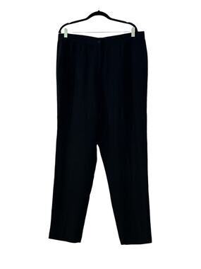 Elisabeth Rayon Lined Dress Pants Black Size 14